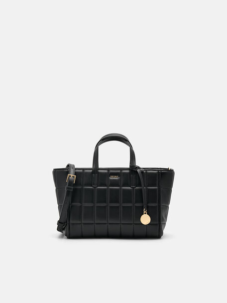 Lucia Handbag, Black, hi-res
