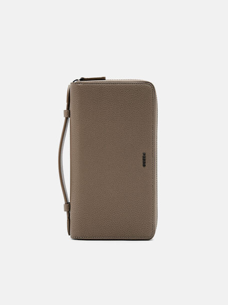Embossed Leather Travel Organizer, 