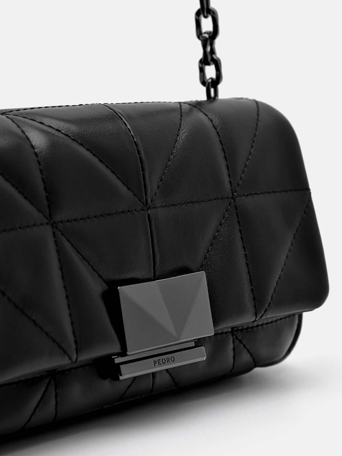 Tas Bahu Mini Kulit Pixel PEDRO Studio, 