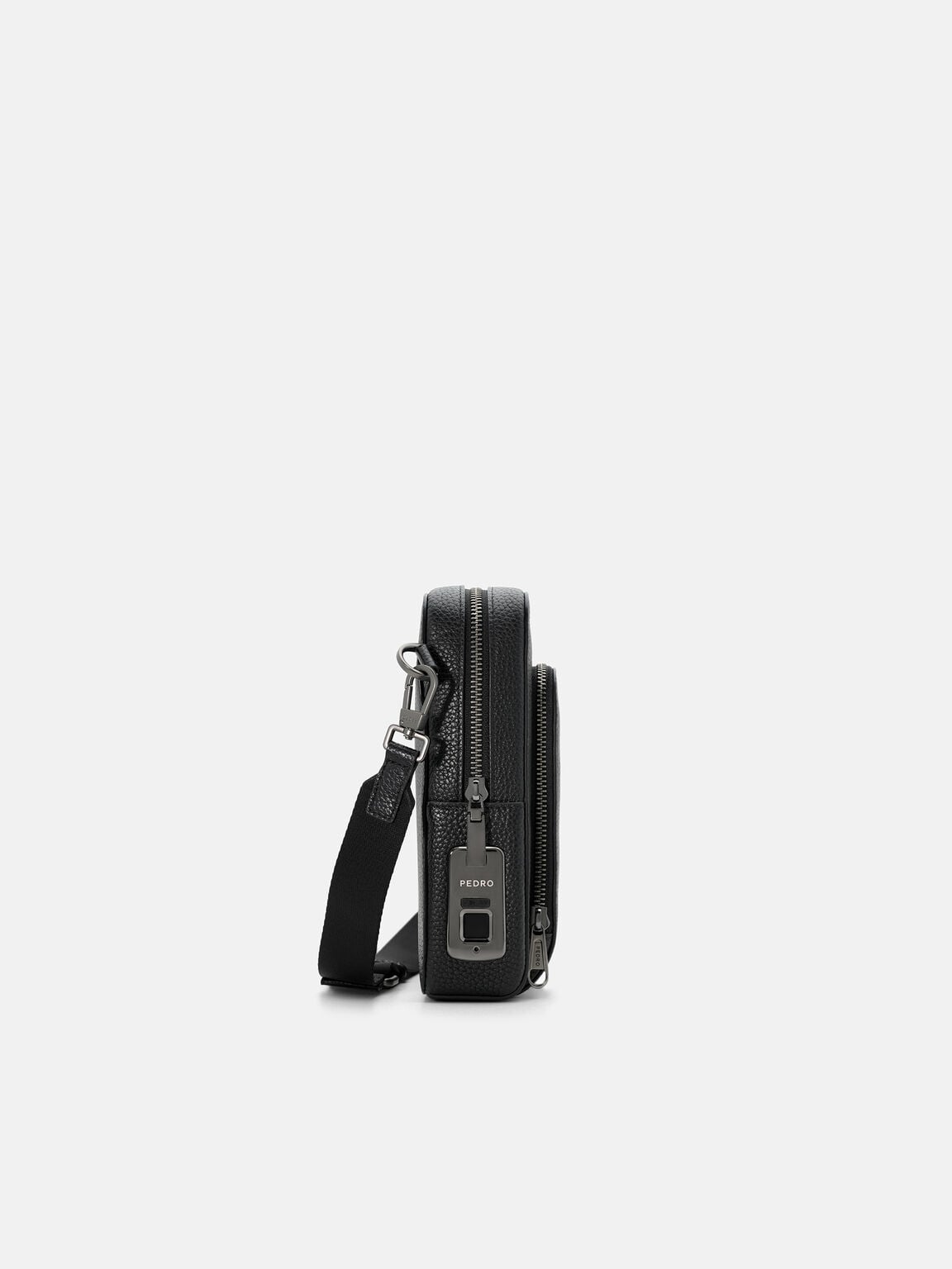 Fingerprint Lock Crossbody Bag, , hi-res