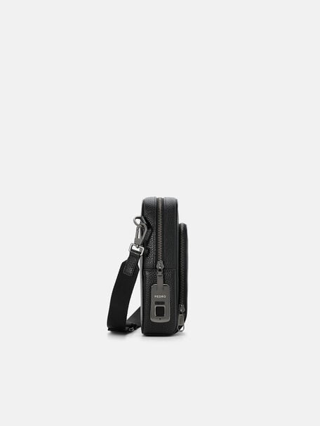 Fingerprint Lock Crossbody Bag, , hi-res