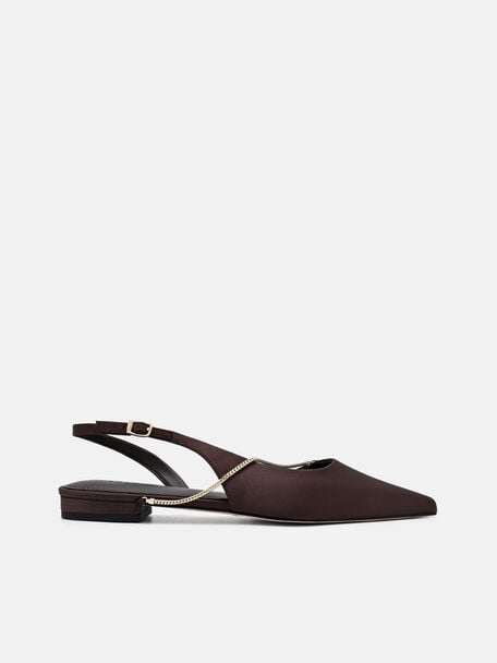 Marland Flat Ballerina Kulit, 