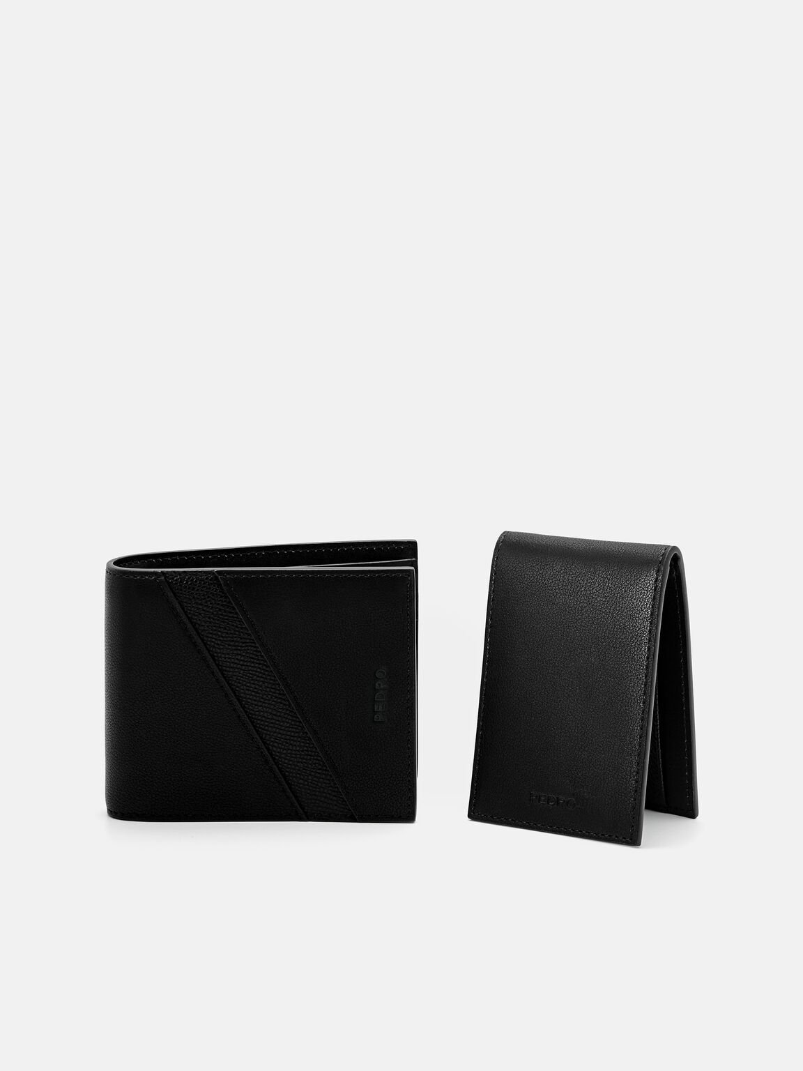 Leather Bi-Fold Wallet with Insert,
