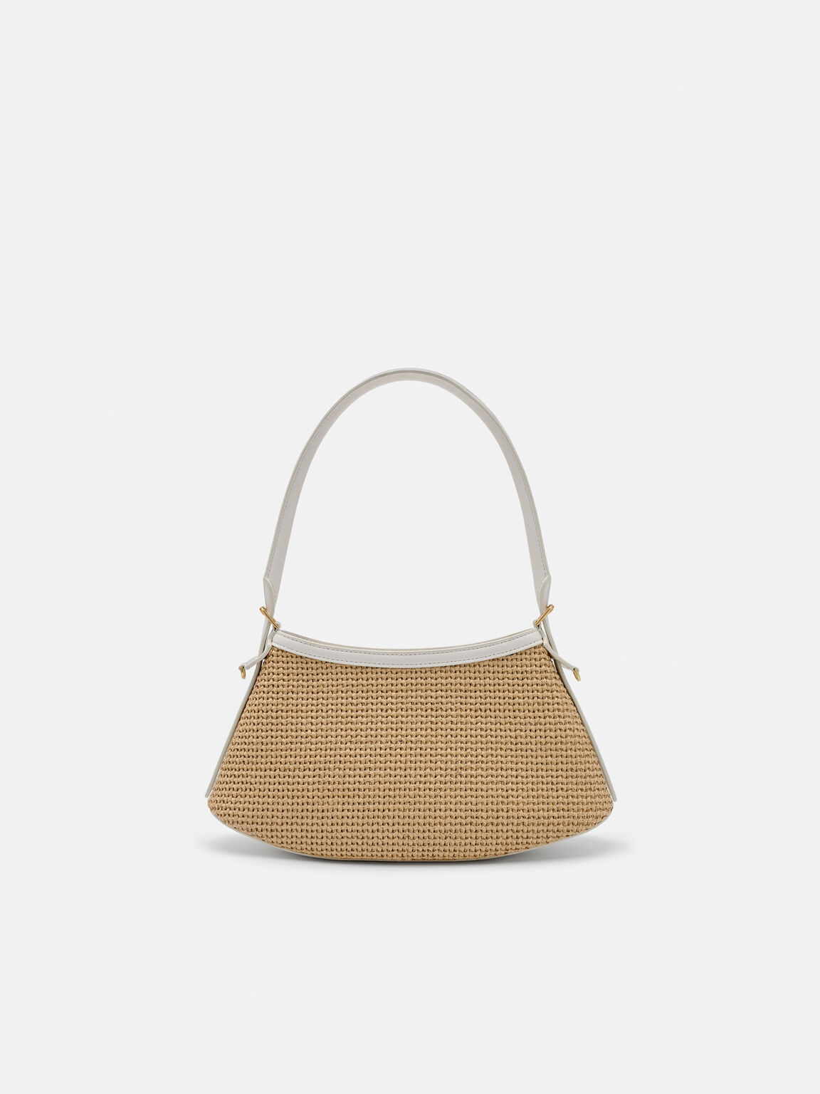 Nikki Raffia Shoulder Bag, , hi-res