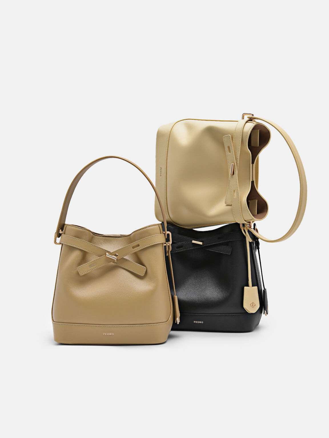 Tas Bucket Kulit PEDRO Studio Jennie, , hi-res