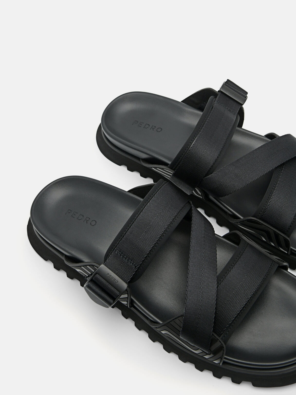 Nylon Strap Sandals, 