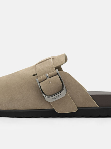 Helix Suede Mules, , hi-res