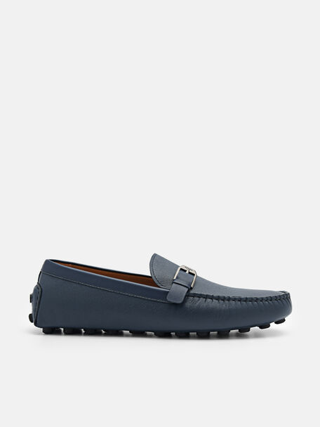 Sepatu Kulit Driving Saffiano, 
