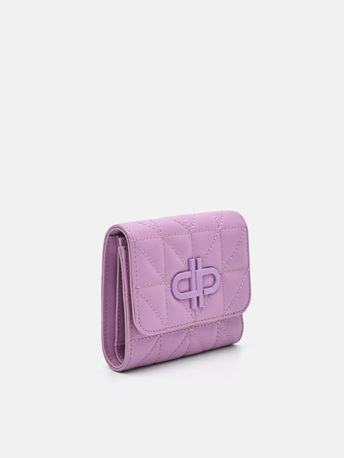PEDRO Icon Leather Tri-Fold Wallet in Pixel, 
