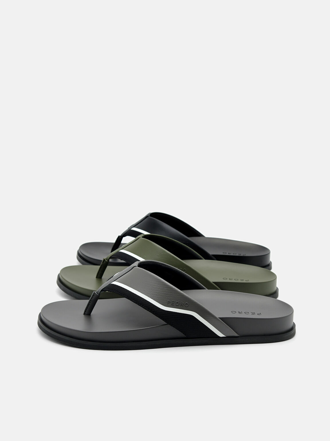 Mesh Thong Sandals, 