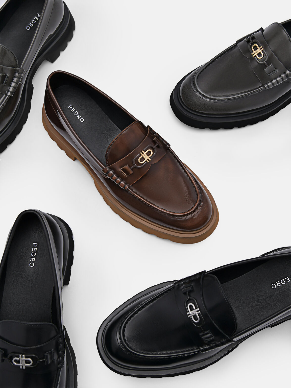 Sepatu Pantofel Kulit PEDRO Icon, 