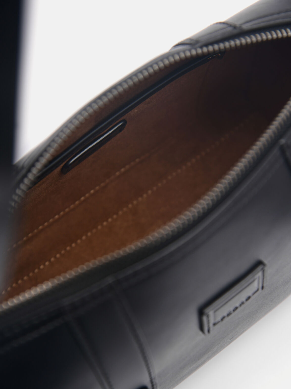 Monochrome Crossbody Bag, Black