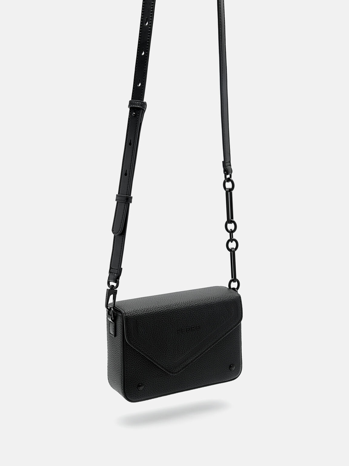Tas Selempang Kotak dari Kulit Taper, 