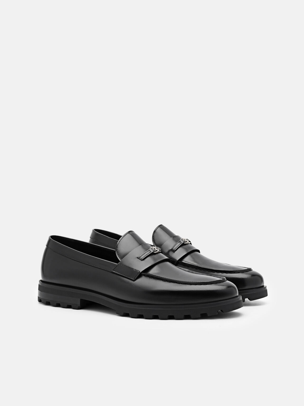 Leather Loafers, , hi-res