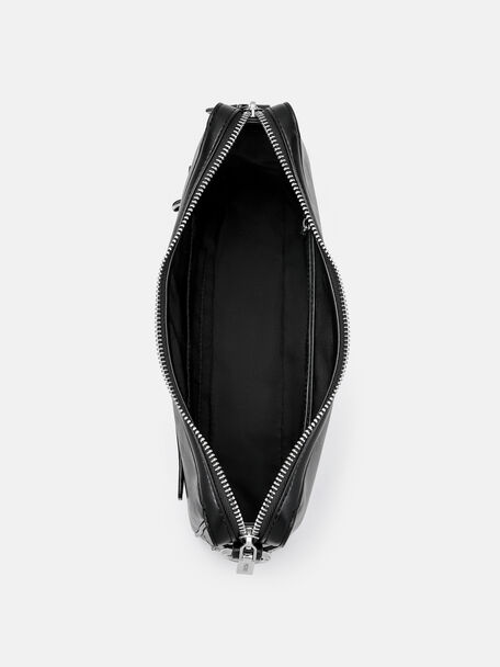 PEDRO Icon Leather Heel Sandals, Black