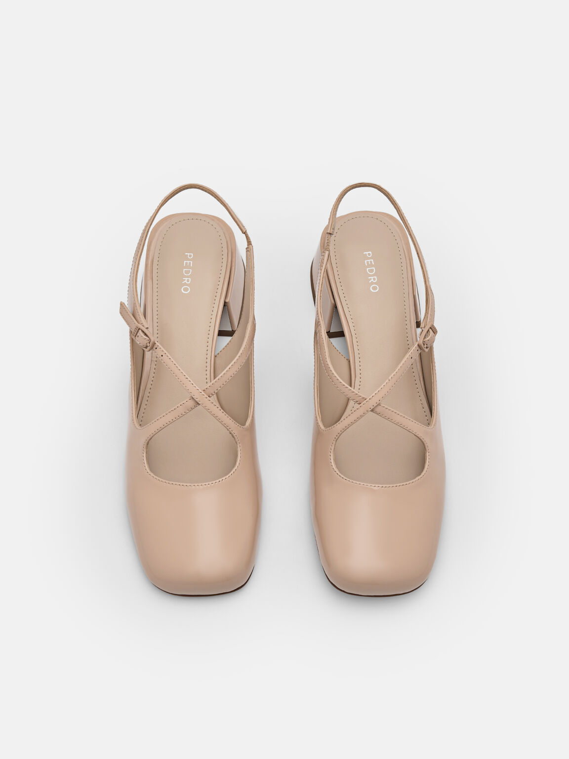 Sepatu Mary Jane Kulit Effie, 