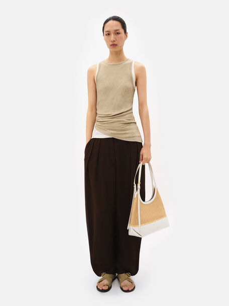 Saskia Raffia Hobo Bag, , hi-res