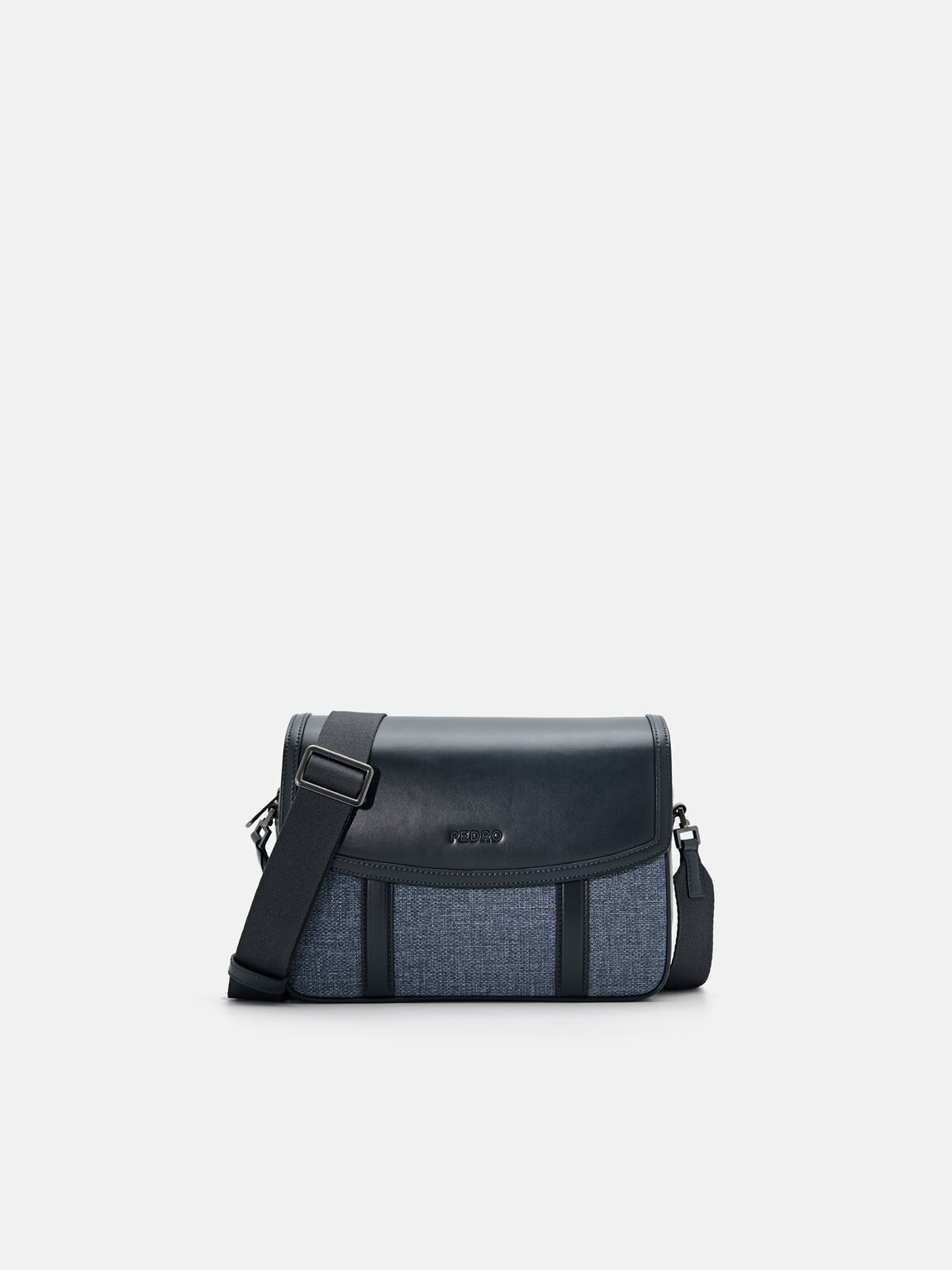 Tas Messenger Duncan, Navy, hi-res