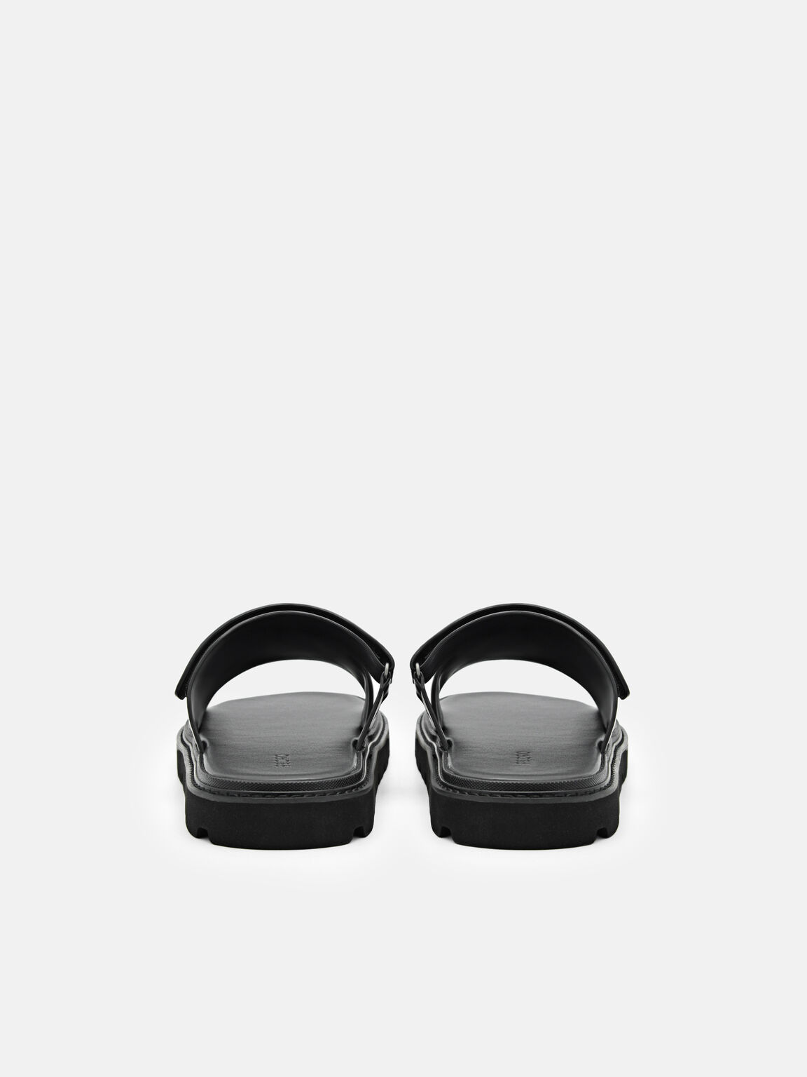 Textured Slide Sandals, 
