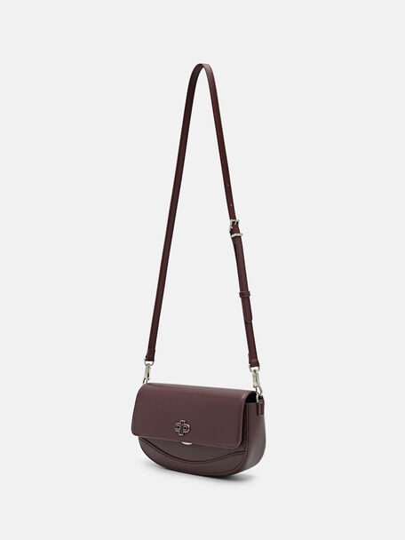 Leather Shoulder Bag, , hi-res
