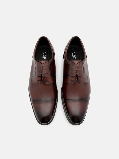 Sepatu Derby Kulit Ringan Altitude, 