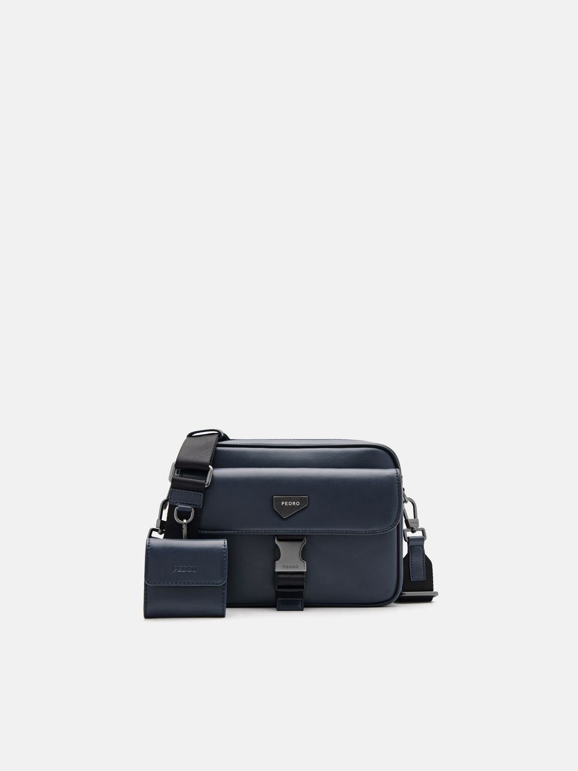 Taper Compact Sling Bag, Navy, hi-res