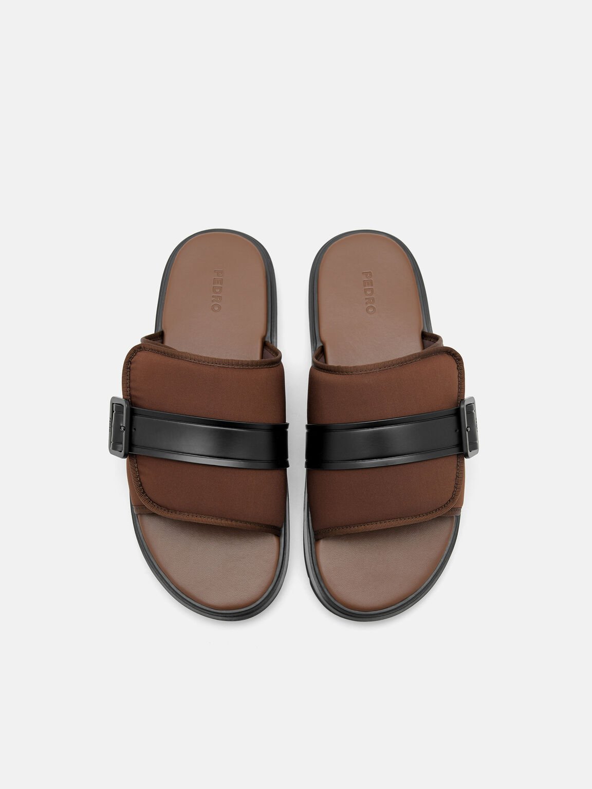 Fabric Slide Sandals, 