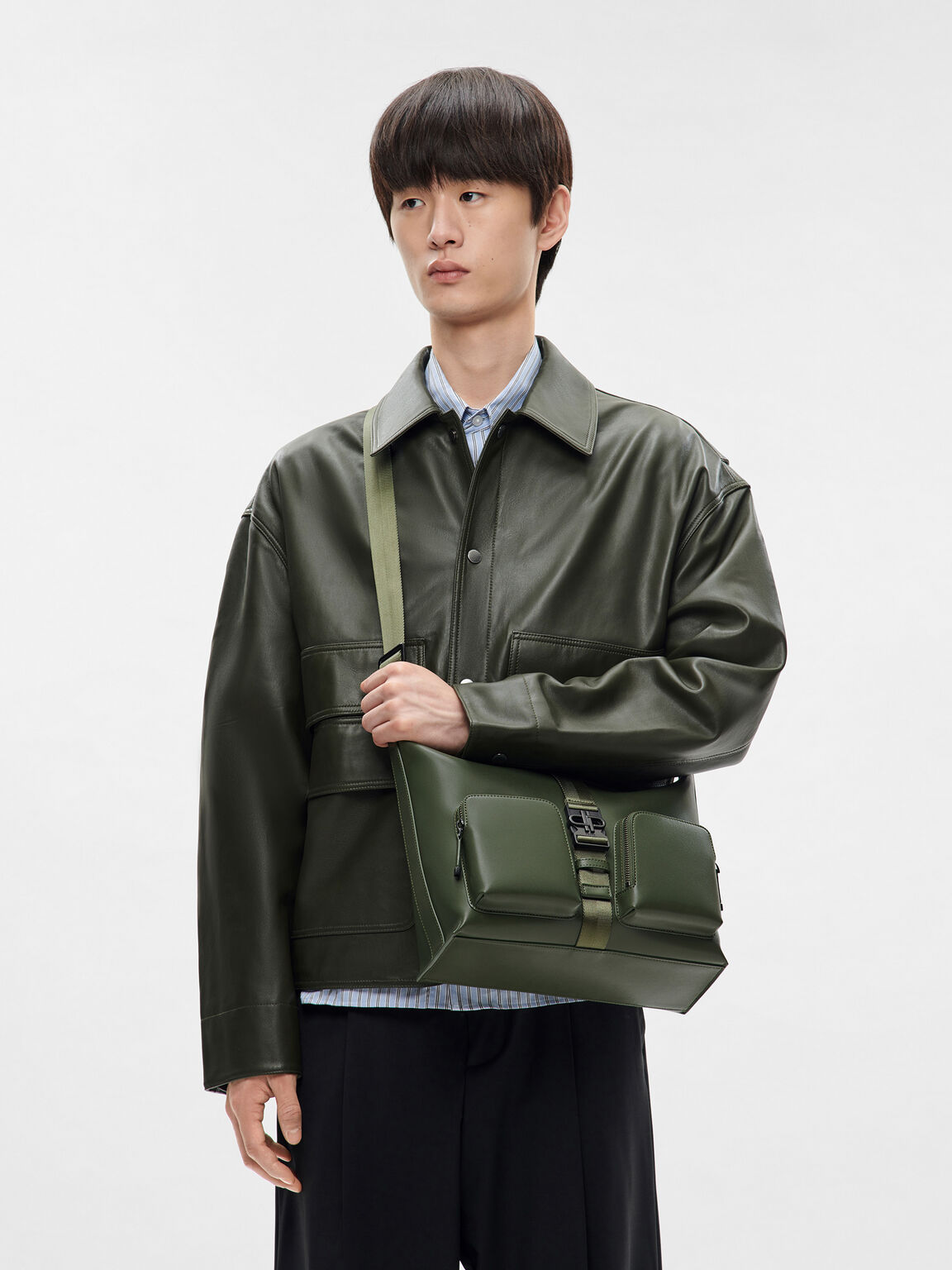 Tas Selempang Kulit PEDRO Icon, 