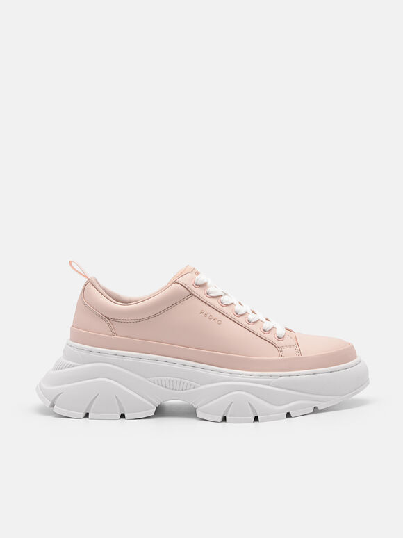 Women's Hybrix Sneakers, Blush, hi-res