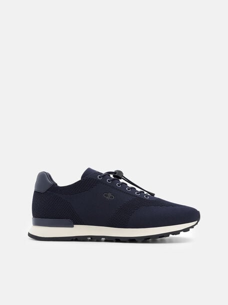 Sepatu Sneakers Rajut Track, 