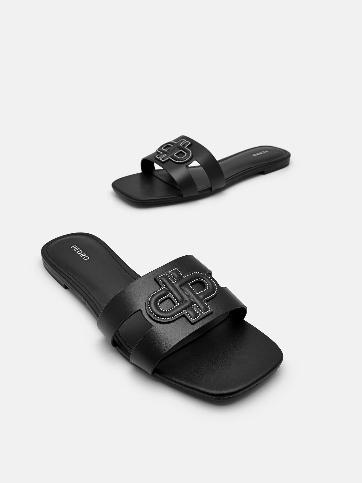 PEDRO Icon Leather Slip-On Sandals, 