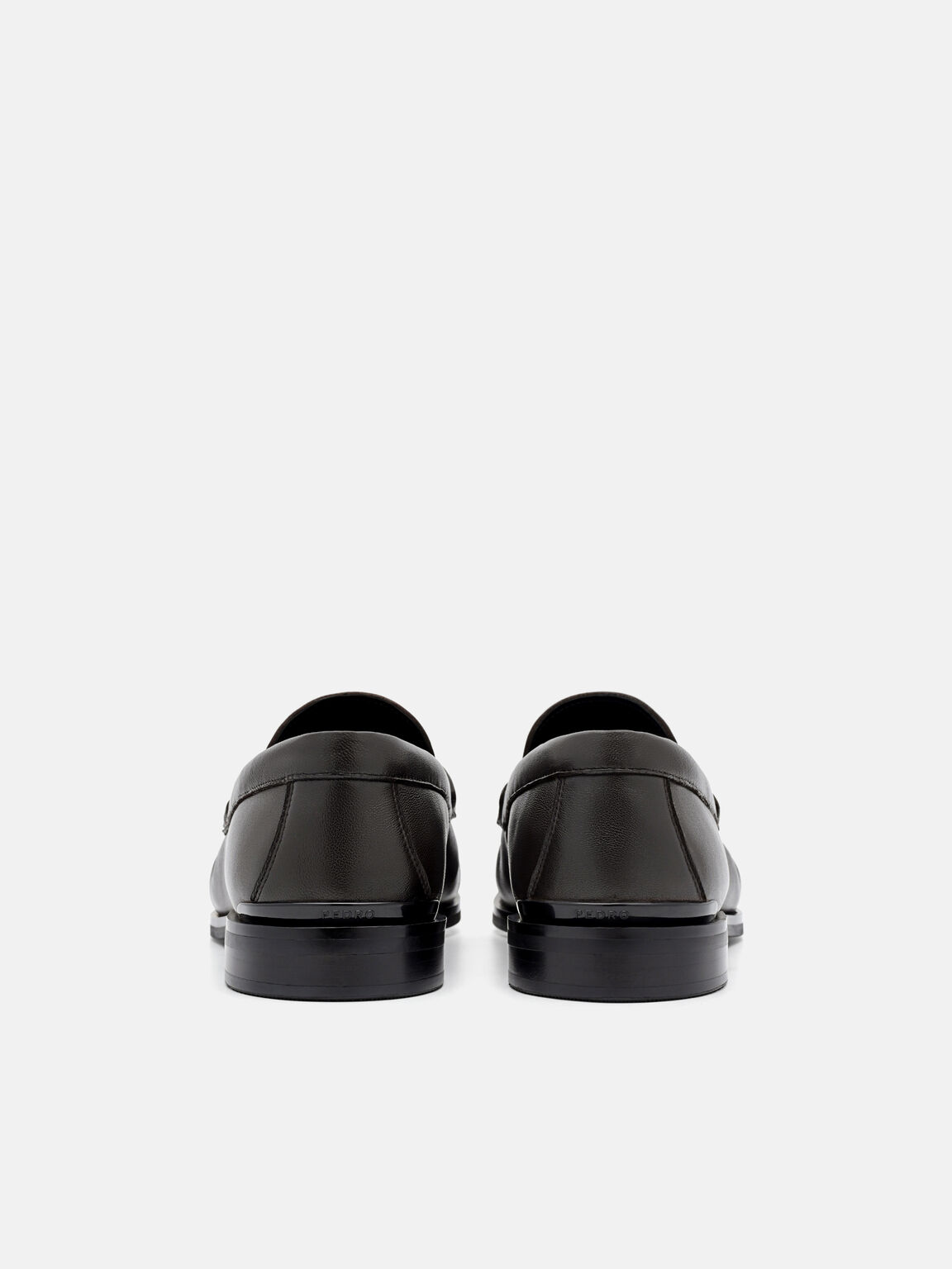 Leather Penny Loafers, , hi-res