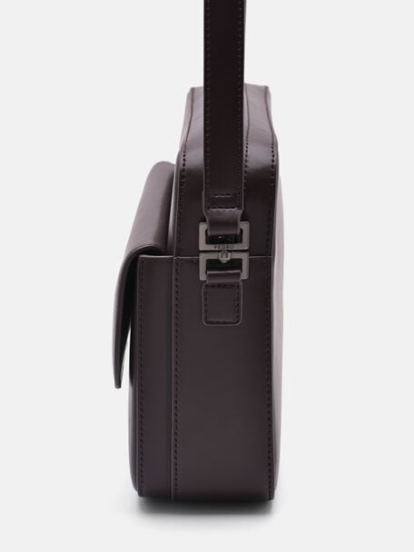 PEDRO Icon Leather Heel Sandals, Black