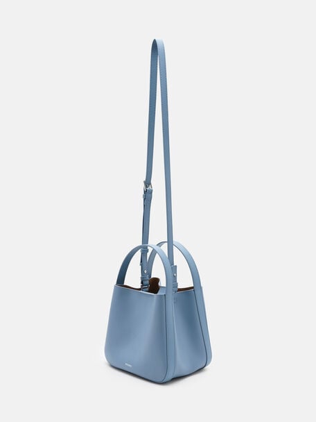 Dana Leather Bucket Bag, , hi-res
