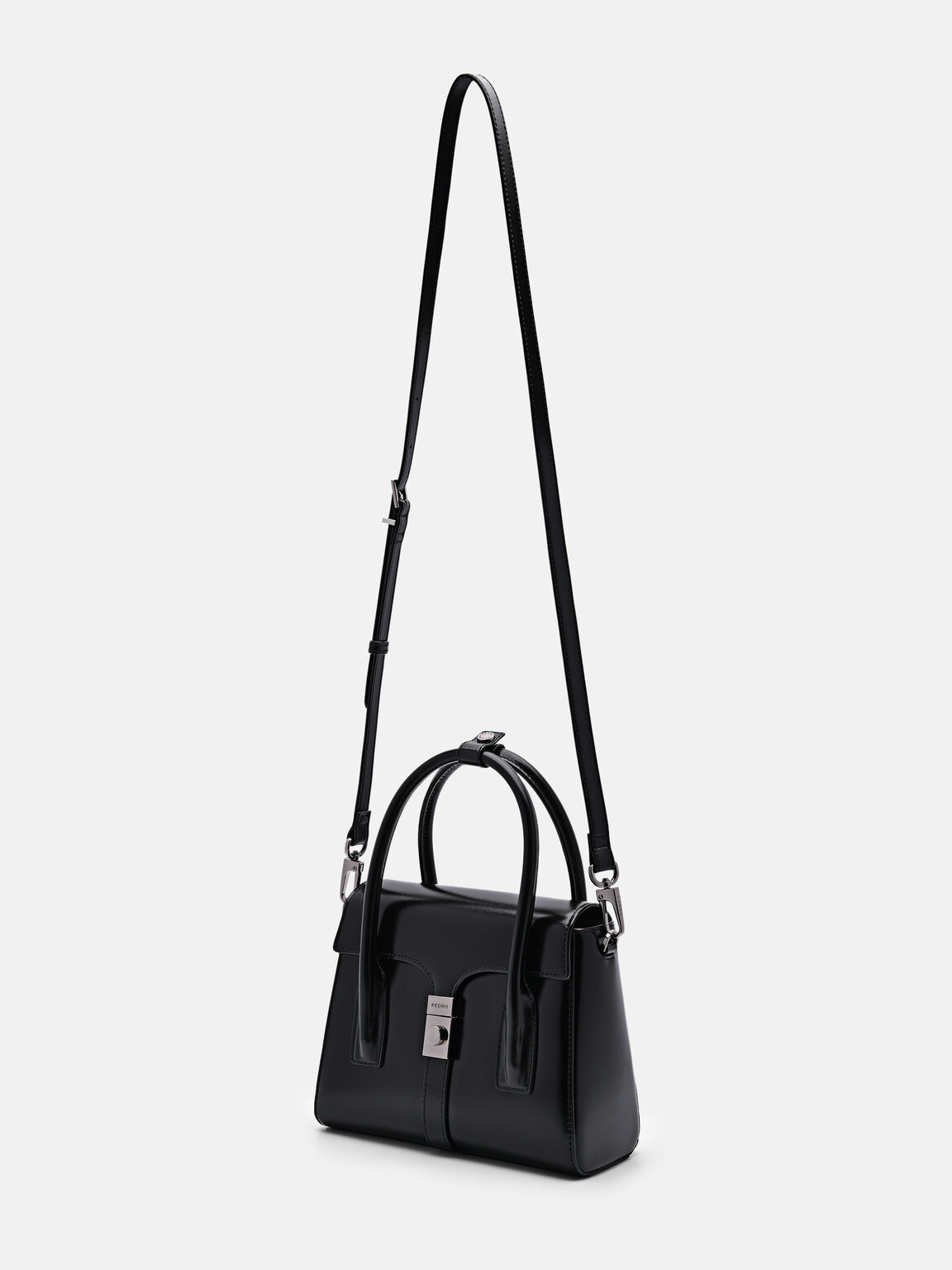 Tas Tangan Ringkas Kulit PEDRO Studio Farida, , hi-res