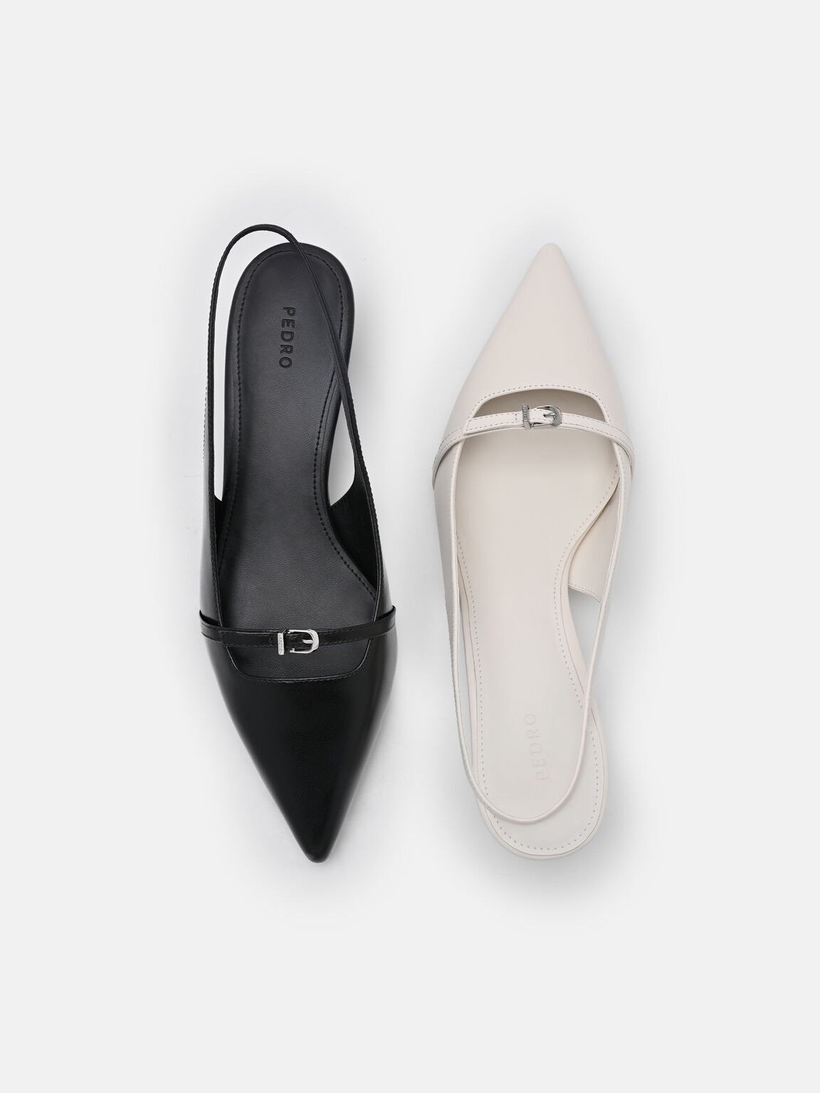 Sepatu Hak Tinggi Slingback Kulit Maggie, , hi-res