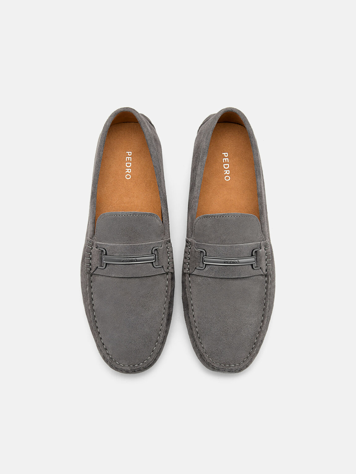 Sepatu Driving Suede Horsebit, 
