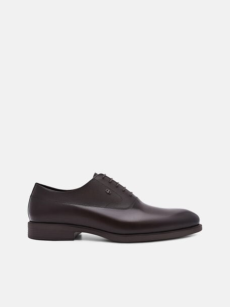 Altitude Burnished Leather Oxford Shoes, , hi-res