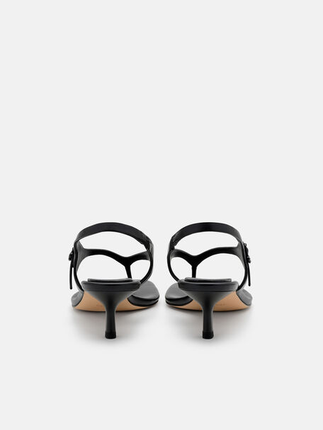 Eny Sandal Hak Kulit, 