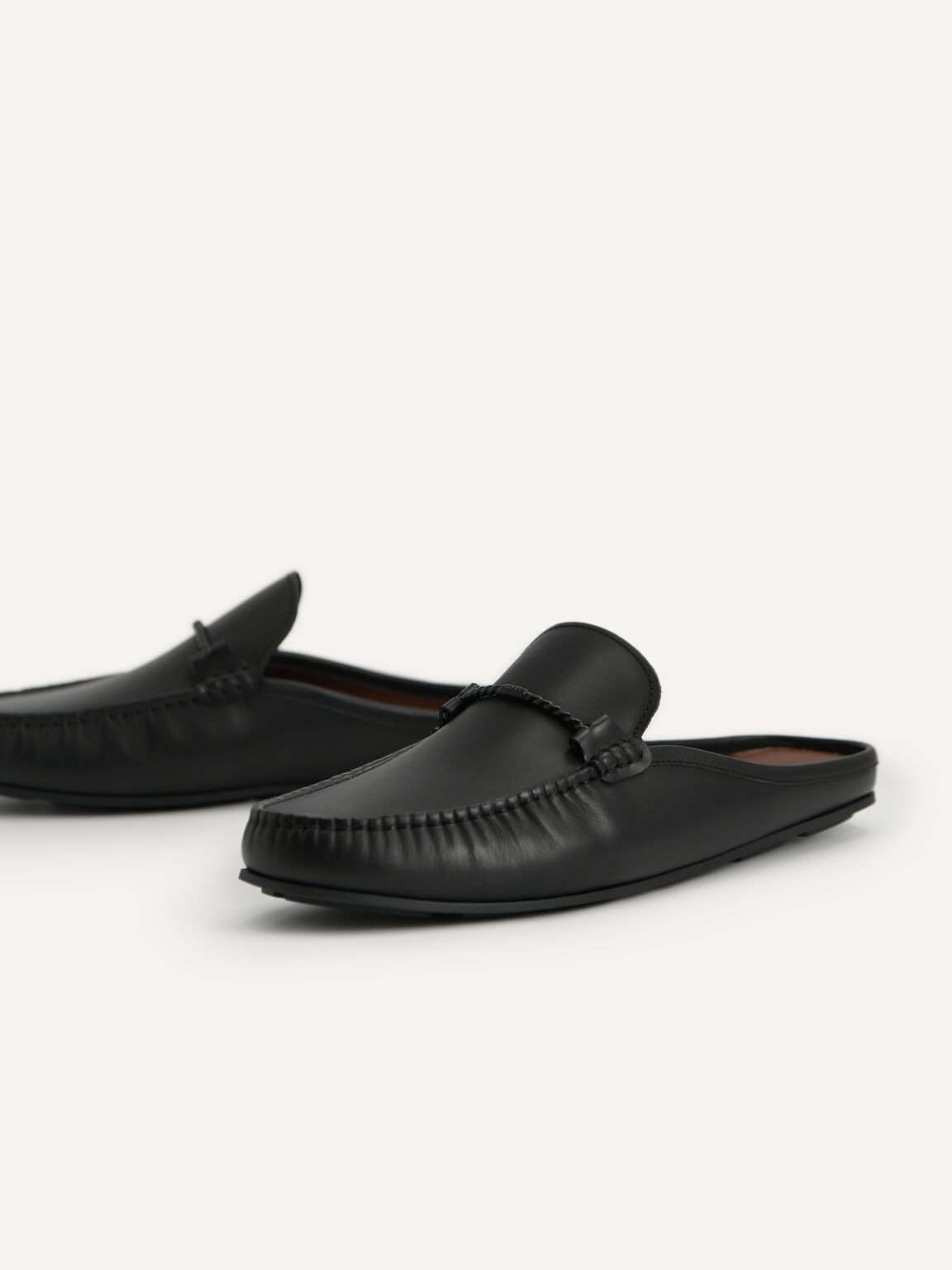 Leather Slip-On Driving Shoes, 