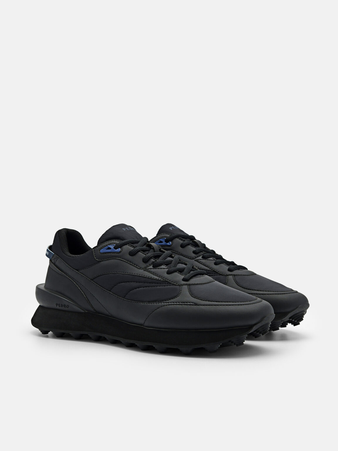 Stadium Nylon Sneakers, Black