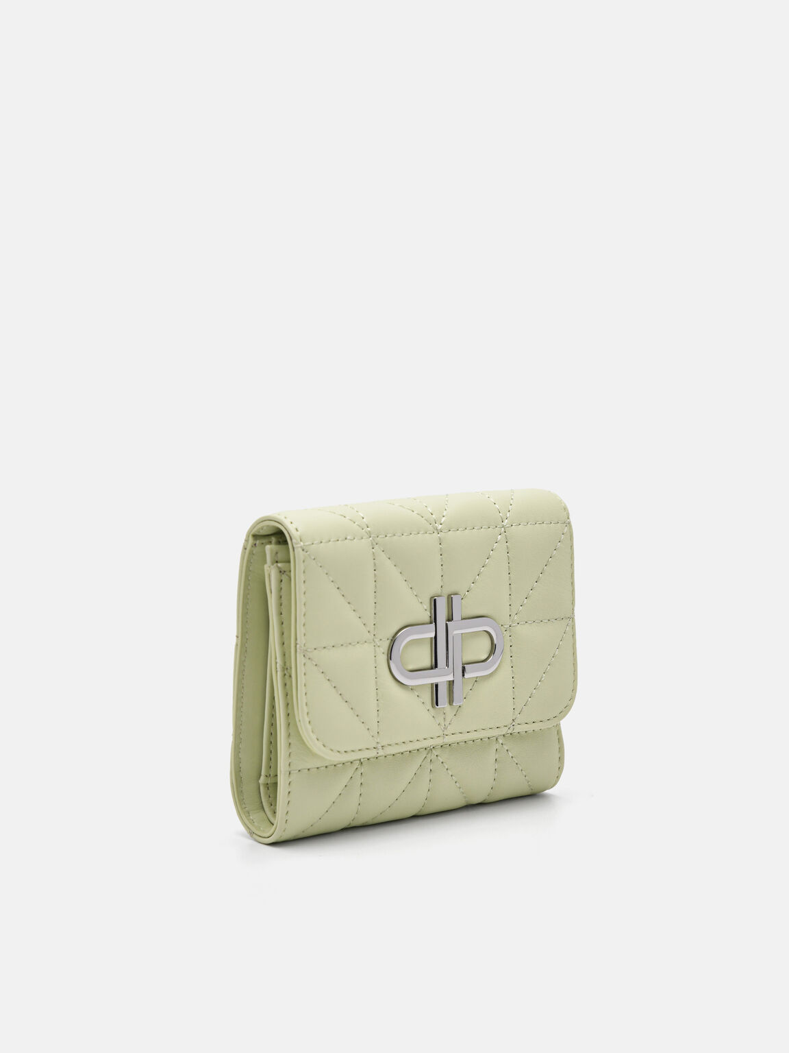 PEDRO Icon Leather Tri-Fold Wallet in Pixel, 