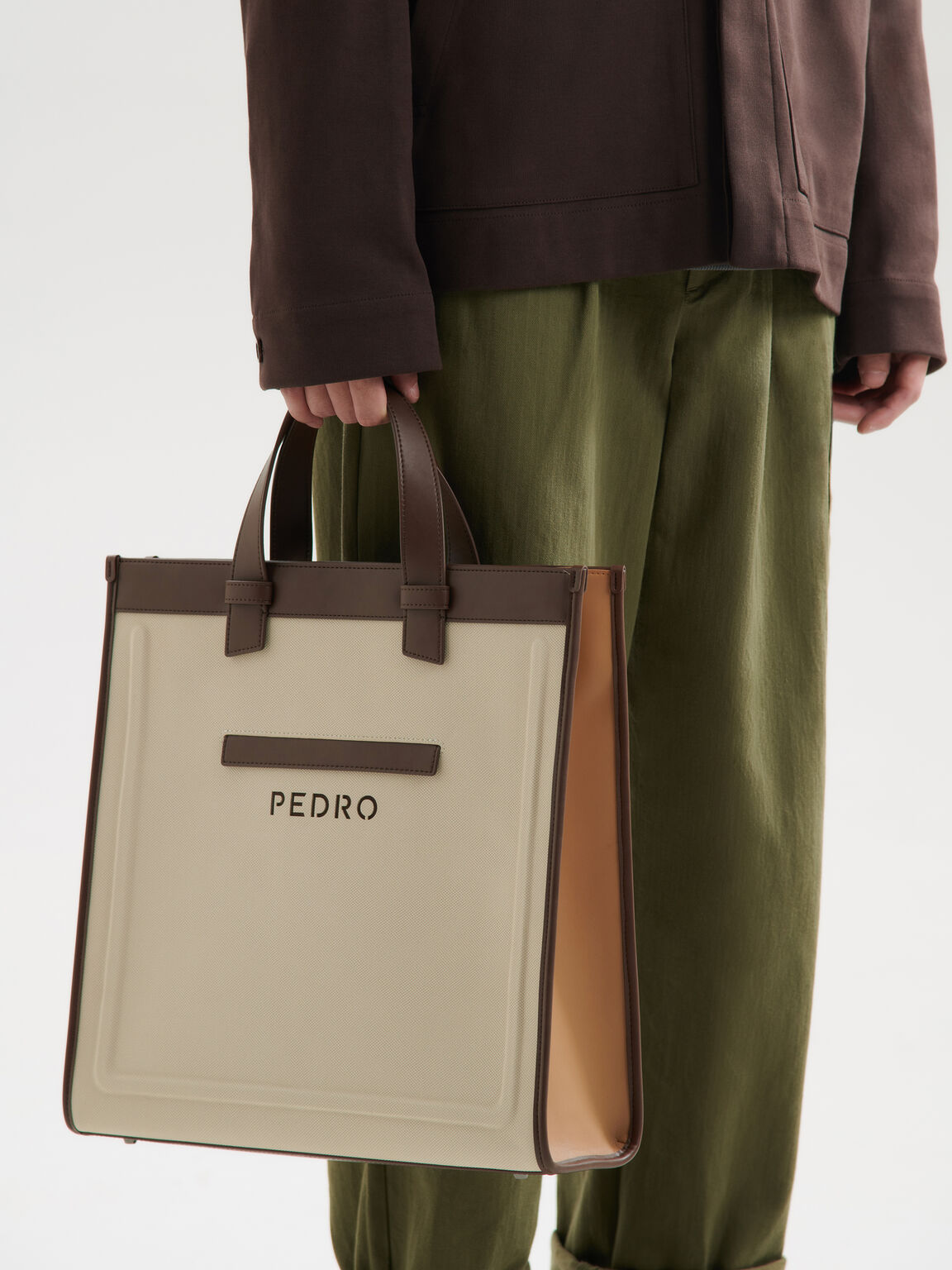 Rory Tote Bag, Taupe