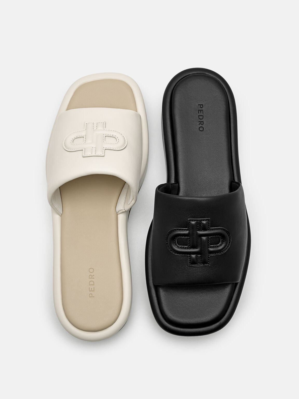 Sandal Wedge Kulit PEDRO Icon, 