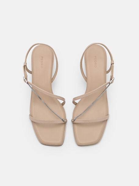 Marland Leather Heel Sandals, 