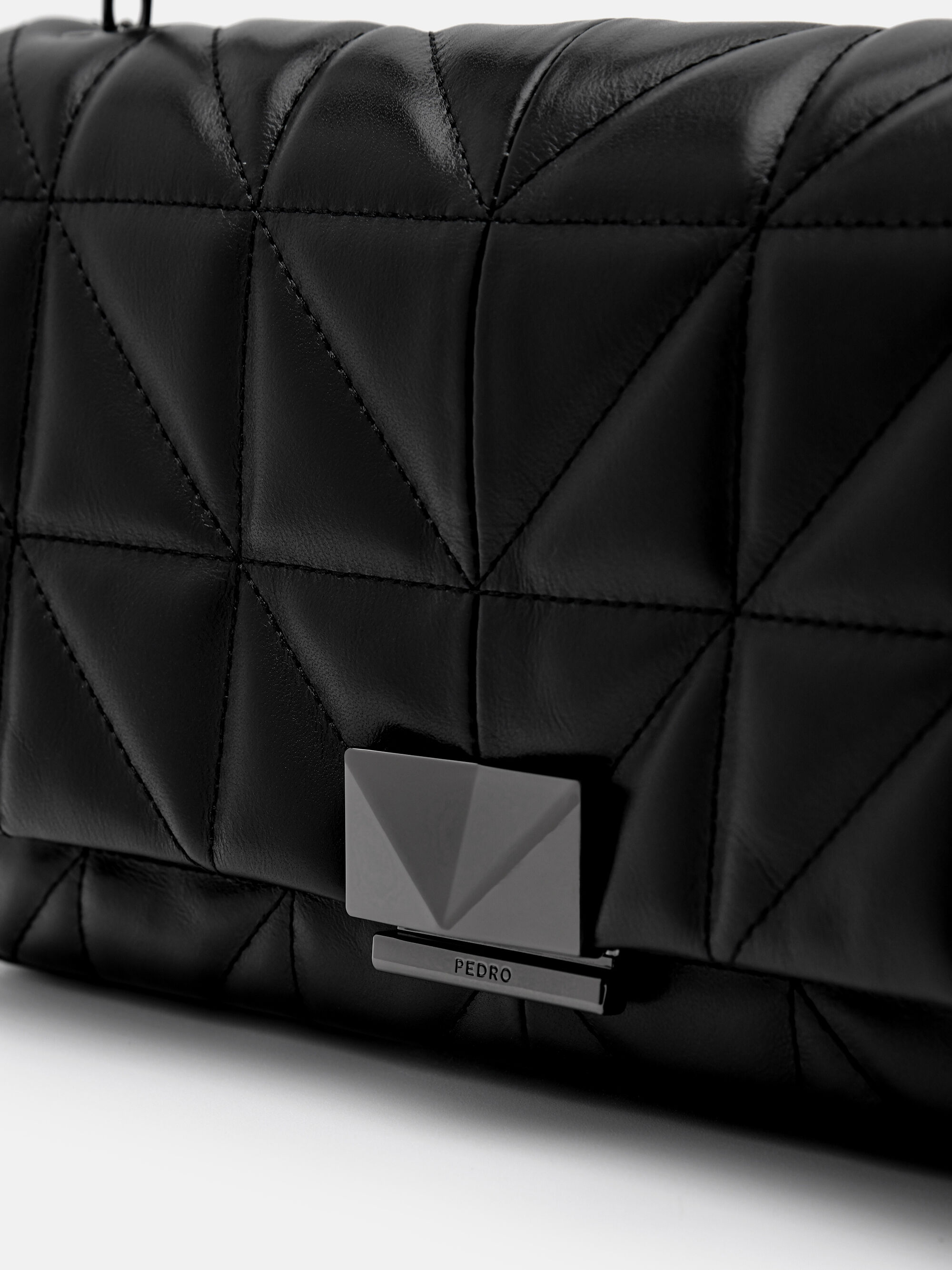 【関送込み 匿名配送】PEDRO Studio Pixel ショルダーバック ☆PEDRO☆Studio Pixel Leather Shoulder Bag /送料込