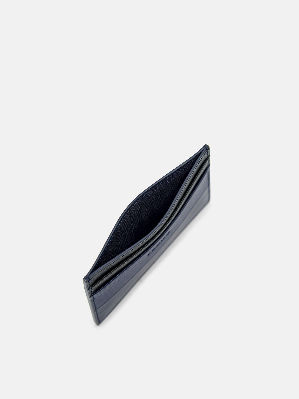Saffiano Leather Card Holder, 