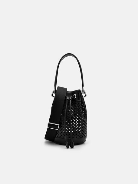 Apollo Bucket Bag, Black, hi-res