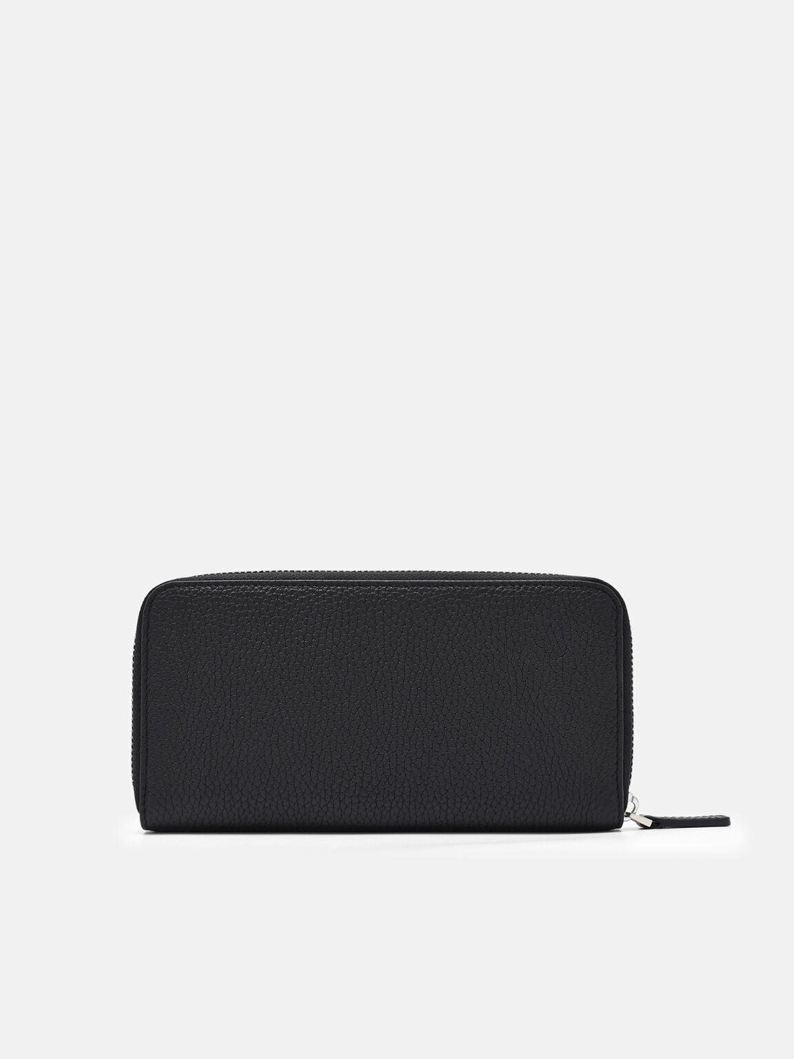 Tumbled Leather Long Wallet, 