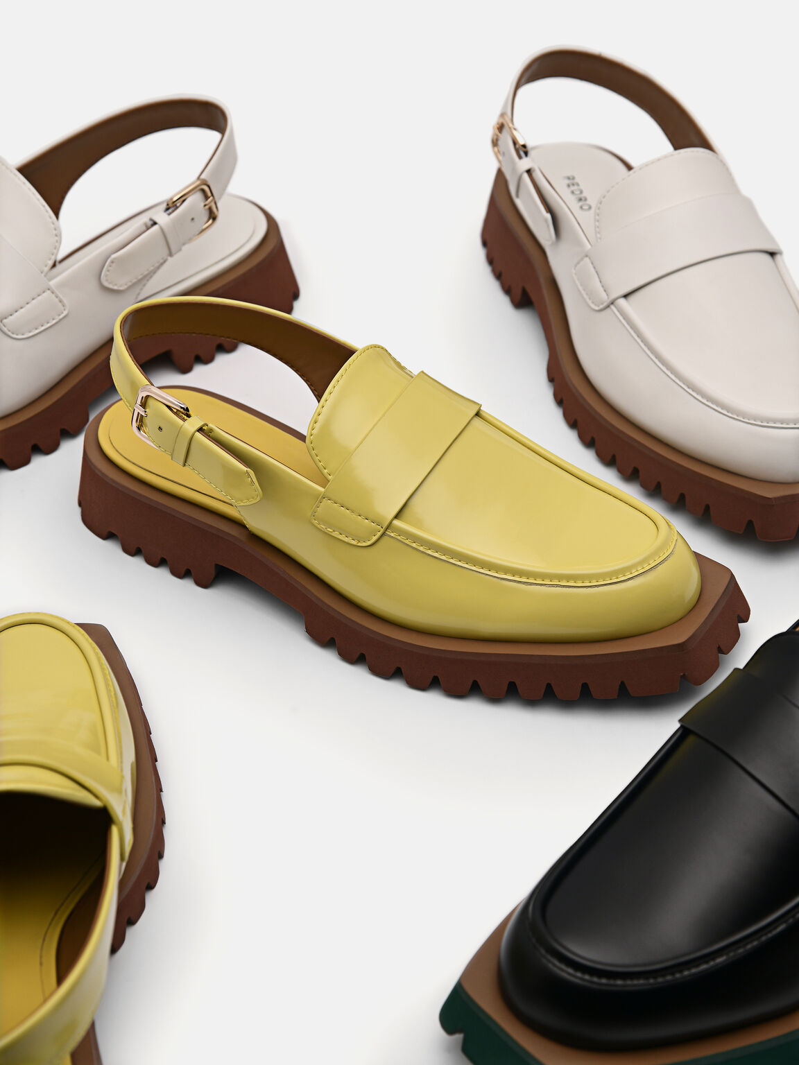 Mules Loafer Tebal Grapnel, 